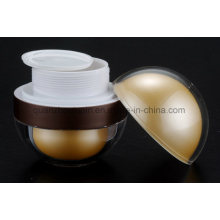 OEM Golden Acrylic Global Cream Cosmetic Jar with Vibration Massage